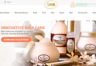 SabonUK以色列天然身體護理品牌英國網站