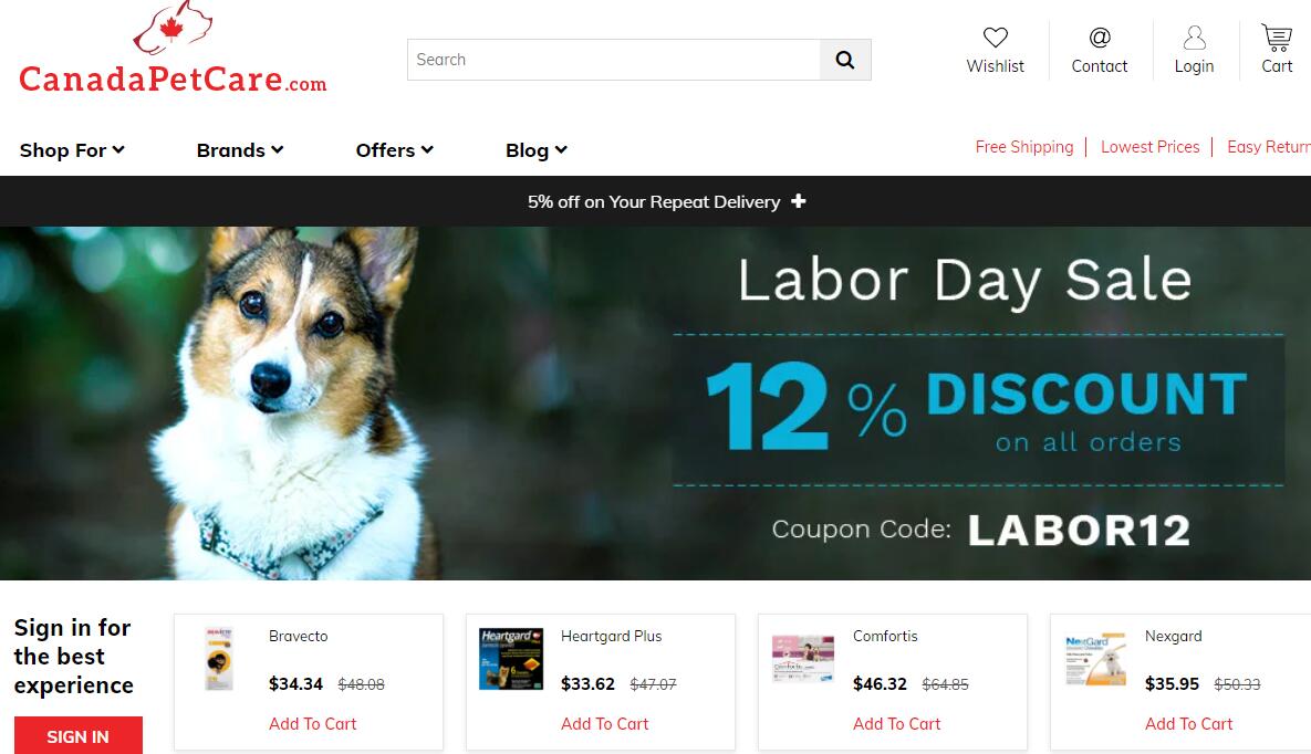 加拿大寵物用品網站推薦加拿大海淘網站分享海外網站購物網站MeetKK