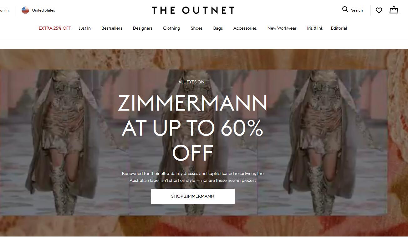 Click Outnet The Outnet美國官網:時尚單品海淘折扣網站 海外網站購物網站 MeetKK