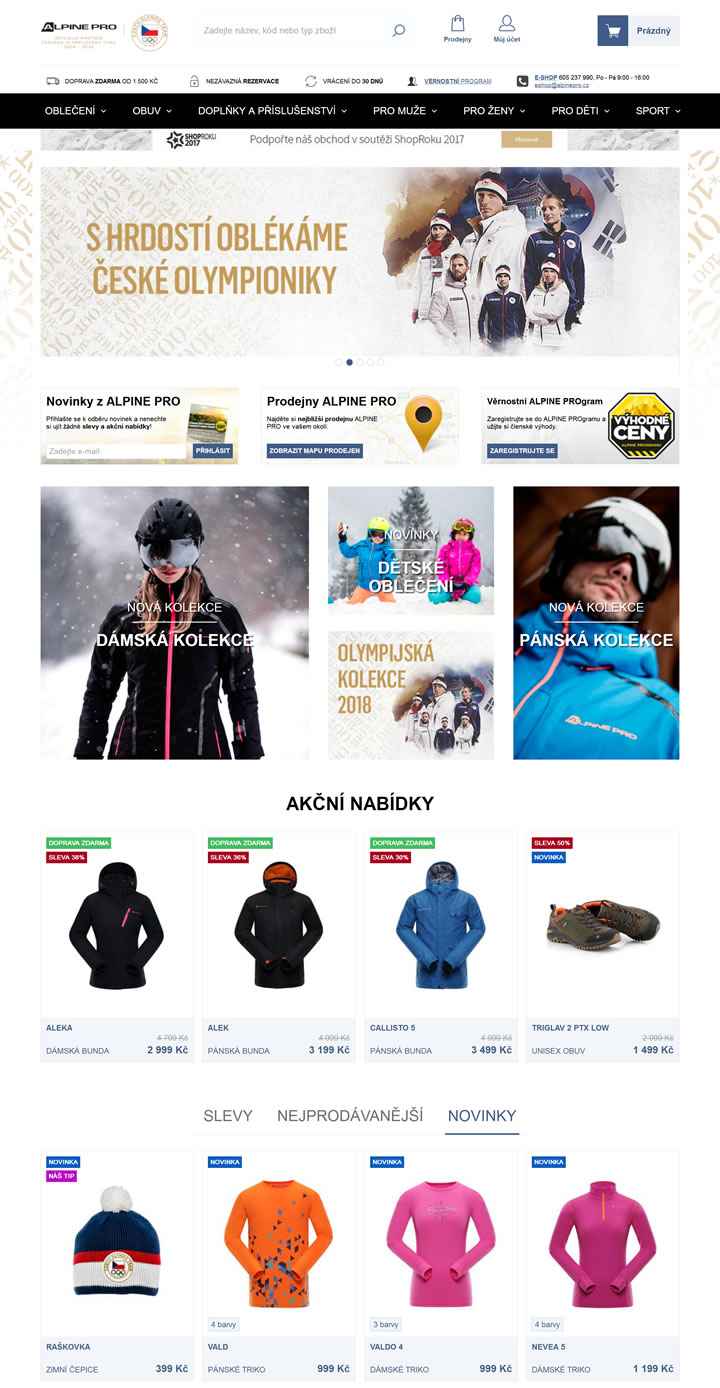 捷克領先的戶外服裝及配件市場零售商：ALPINE PRO 捷克購物網站 MeetKK-MeetKK