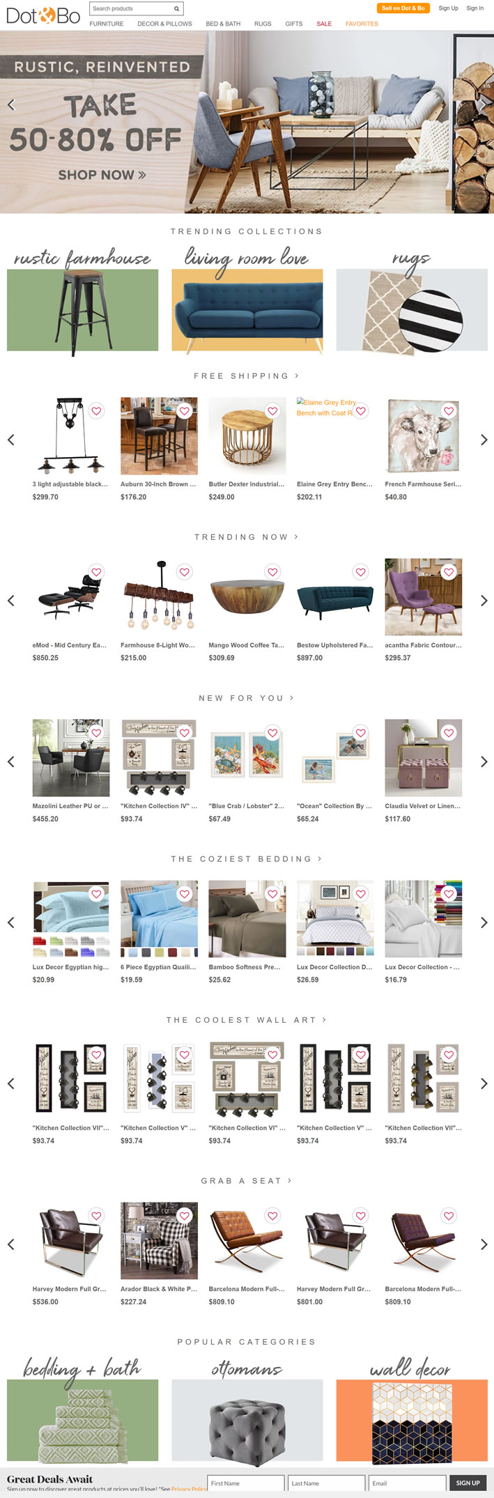 現代生活方式的傢具和裝飾：Dot & Bo 美國購物網站 MeetKK-MeetKK