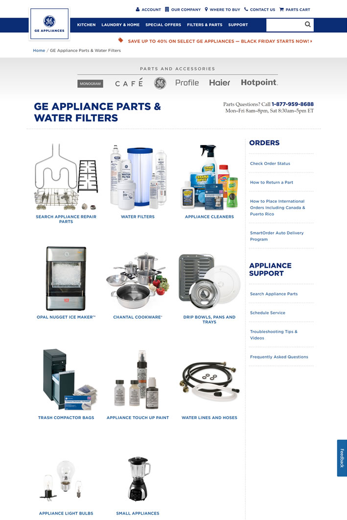 GE設備配件：GE Appliance Parts（傢電零件、配件和濾水器） 美國購物網站 MeetKK-MeetKK