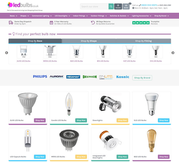 英國排名第一的LED燈泡網站：LED Bulbs 英國購物網站 MeetKK-MeetKK