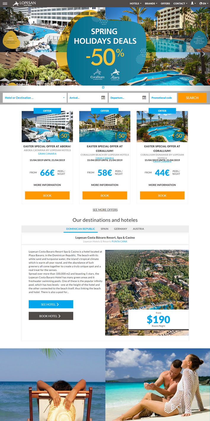 洛佩桑酒店官方網站：Lopesan Hotels 西班牙購物網站 MeetKK-MeetKK
