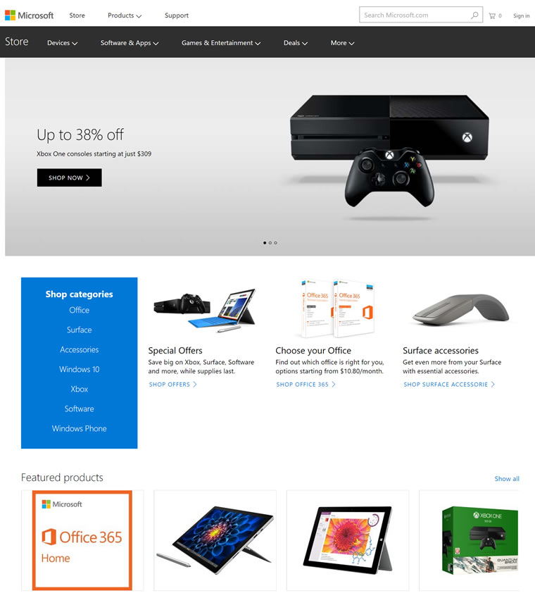 Microsoft新加坡官方網站：購買微軟最新軟件和技術產品 新加坡購物網站 MeetKK-MeetKK