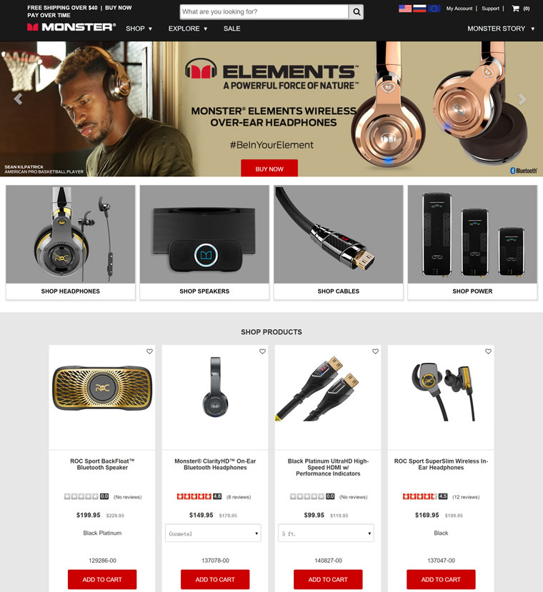 魔聲耳機官方網站：Monster是世界第一品牌的高性能耳機 美國購物網站 MeetKK-MeetKK