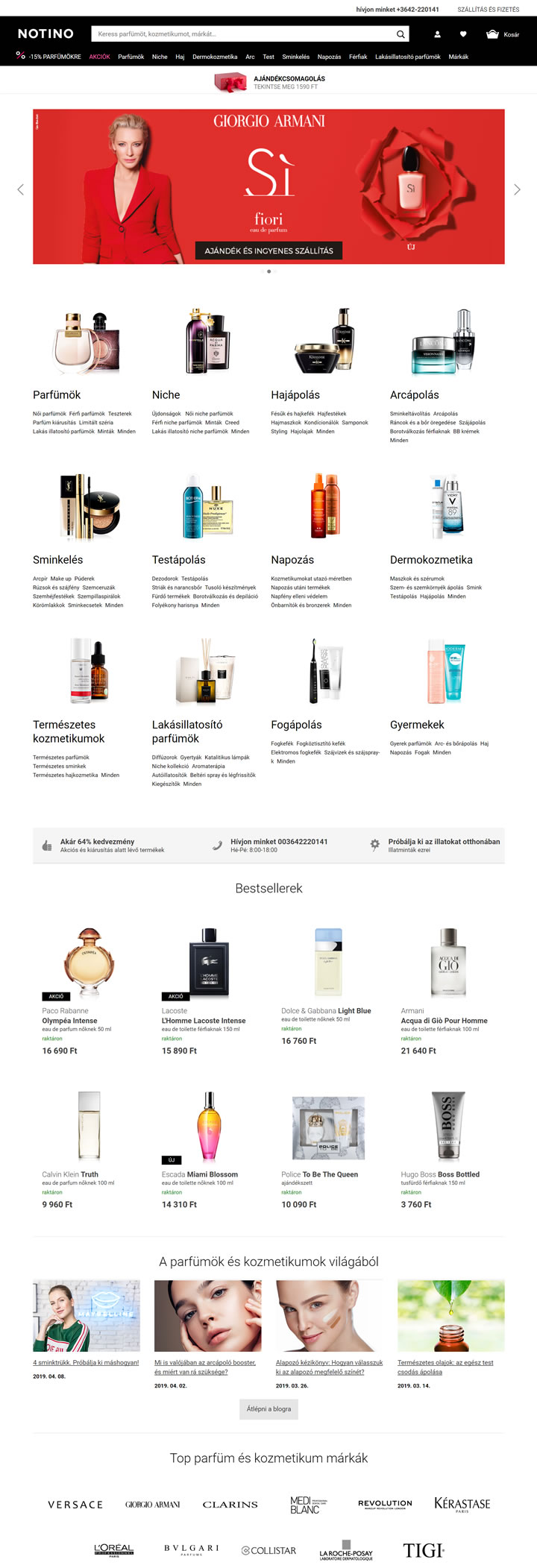 Notino匈牙利：購買香水和化妝品 匈牙利購物網站 MeetKK-MeetKK