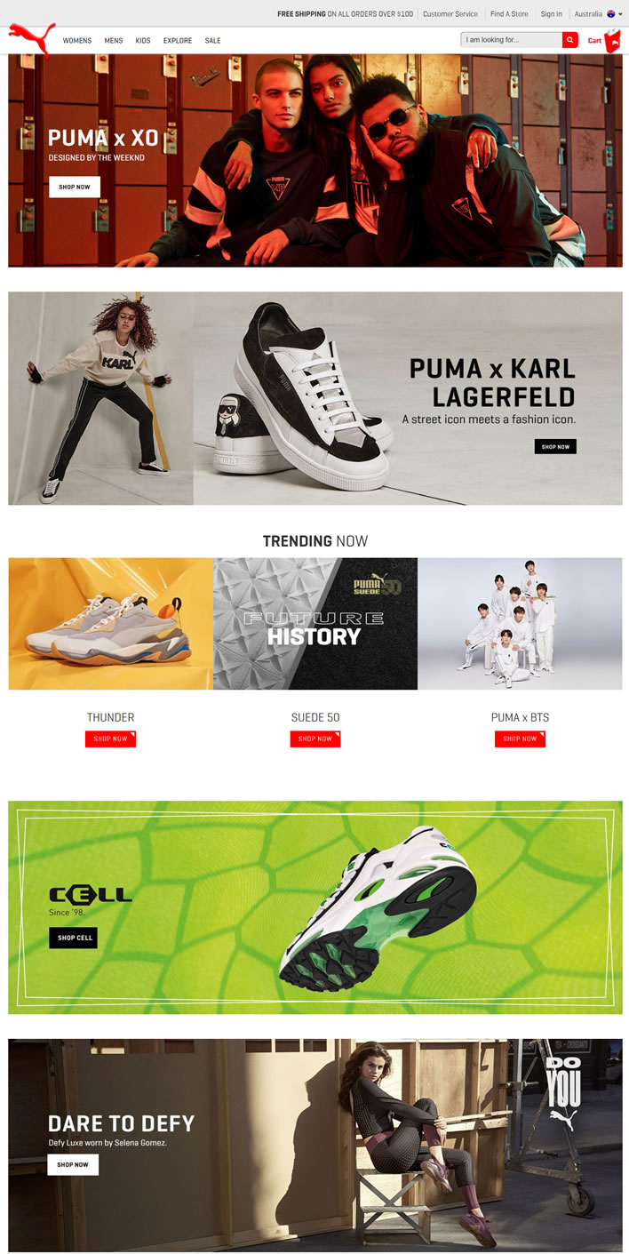 PUMA澳大利亞官方網站：德國運動品牌 澳洲購物網站 MeetKK-MeetKK