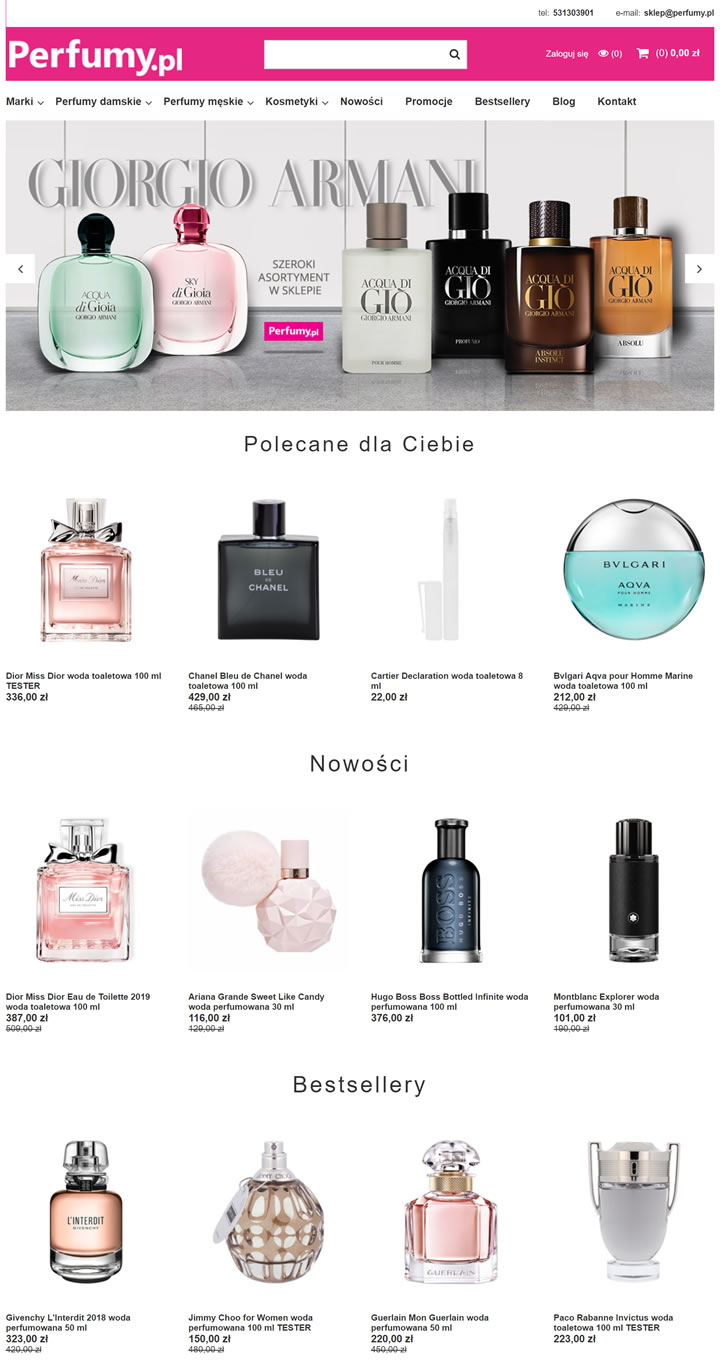 波蘭在線香水店：Perfumy.pl 波蘭購物網站 MeetKK-MeetKK