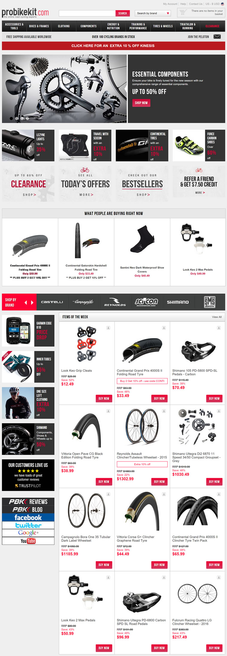 ProBikeKit美國官網：自行車套件，跑步和鐵人三項套件 美國購物網站 MeetKK-MeetKK