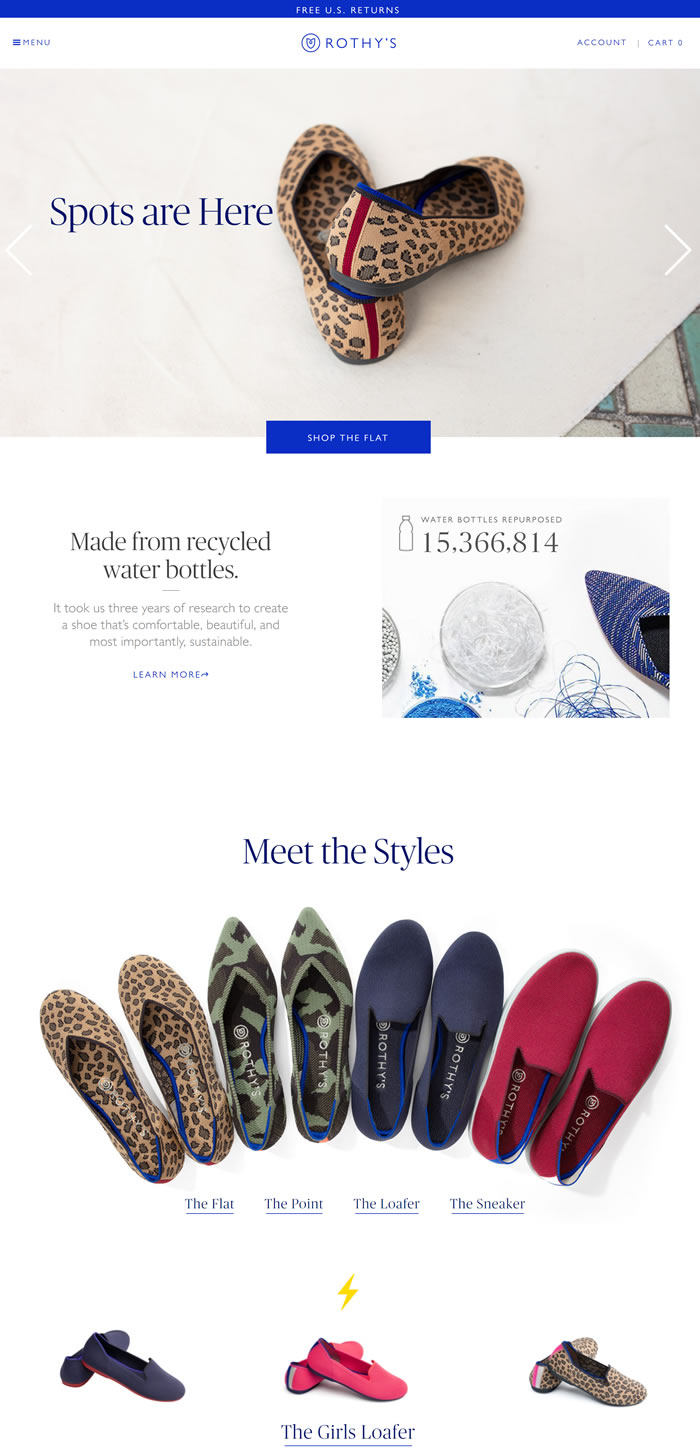 塑料制成的可水洗的編織平底鞋和鞋子：Rothy’s 美國購物網站 MeetKK-MeetKK