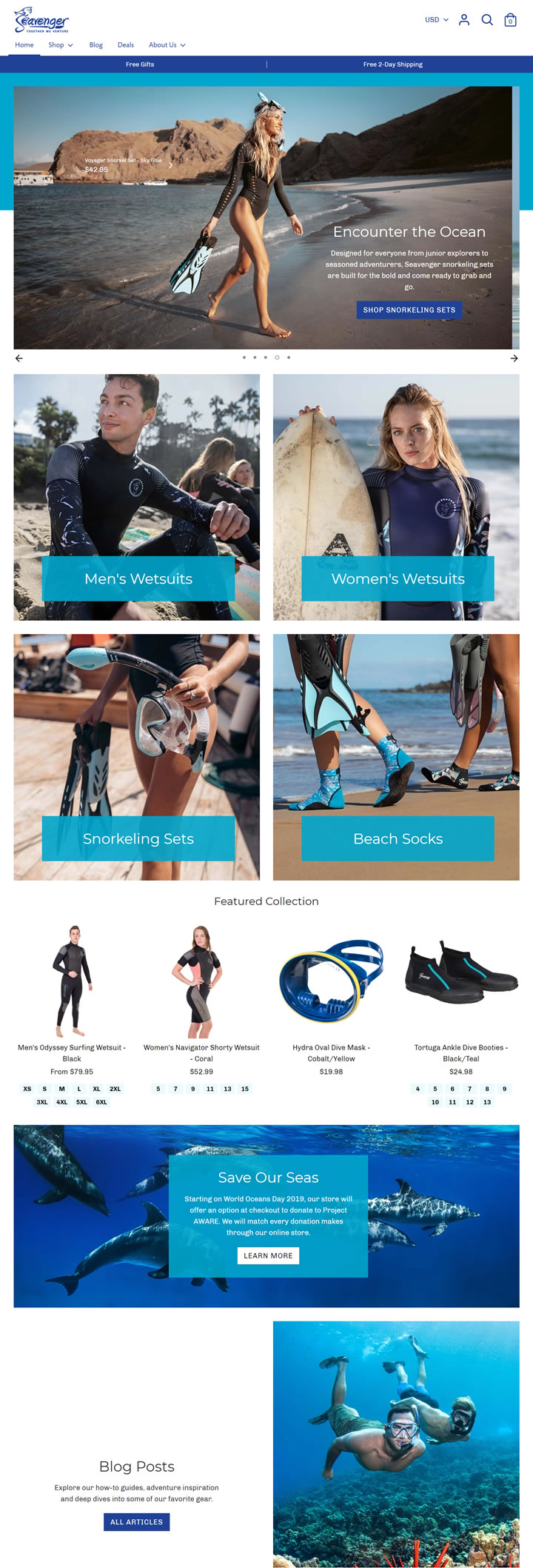 Seavenger官網：潛水服、浮潛、靴子和襪子 美國購物網站 MeetKK-MeetKK