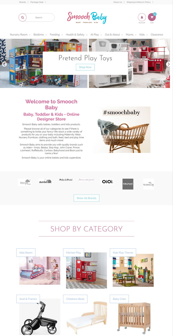 图片[1]-澳大利亞嬰兒、幼兒和兒童在線設計師商店：Smooch Baby 澳洲購物網站 MeetKK-MeetKK
