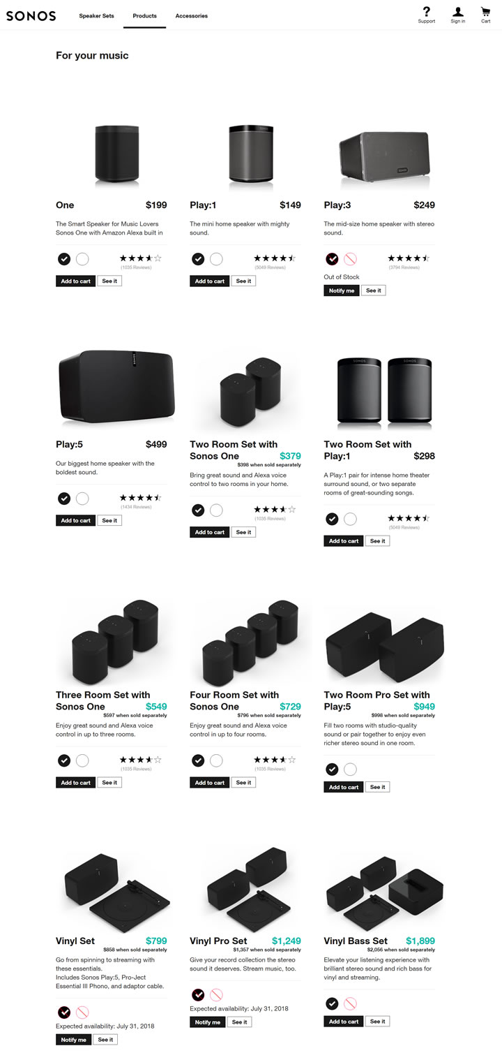 美國領先的傢庭智能音響系統品牌：Sonos 美國購物網站 MeetKK-MeetKK