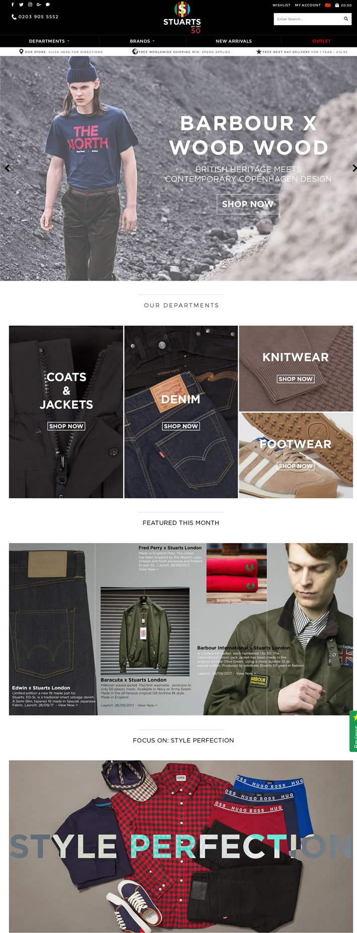 Stuarts London美國/加拿大：世界領先的獨立男裝零售商之一 加拿大購物網站 MeetKK-MeetKK