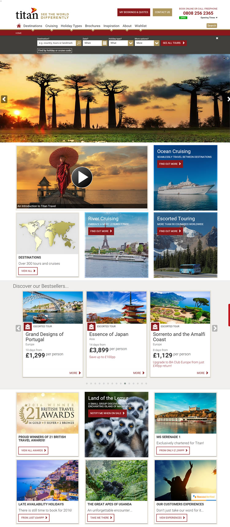 英國泰坦旅遊網站：全球陪同遊覽，郵輪和鐵路旅行 英國購物網站 MeetKK-MeetKK