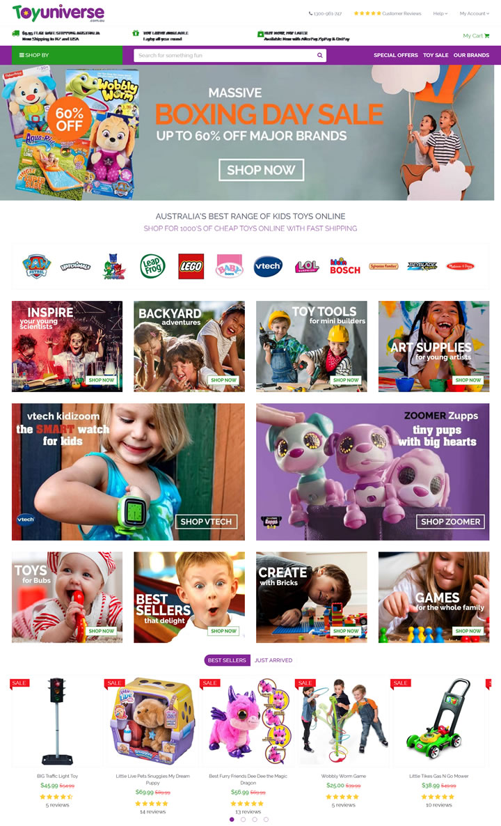 澳大利亞在線購買兒童玩具：Toy Universe 澳洲購物網站 MeetKK-MeetKK