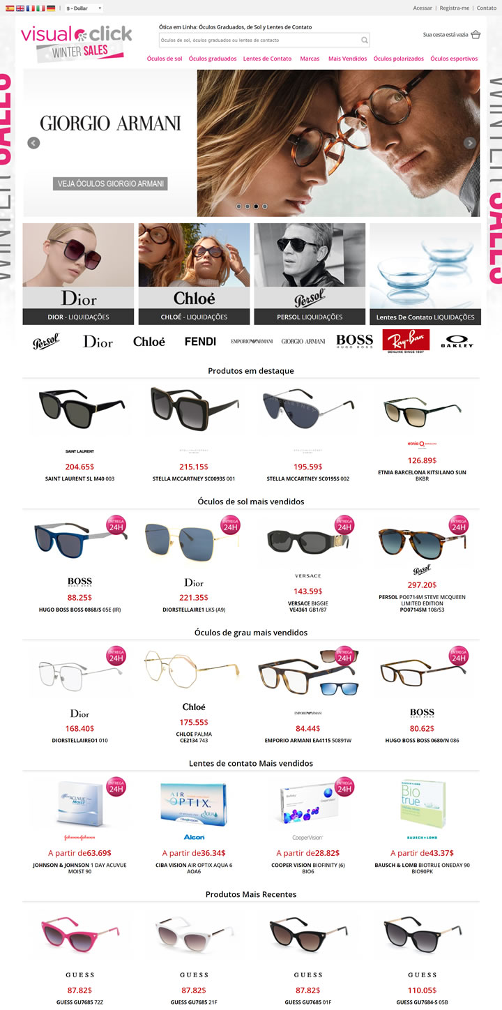 Visual-Click葡萄牙：歐洲領先的在線眼鏡商 葡萄牙購物網站 MeetKK-MeetKK