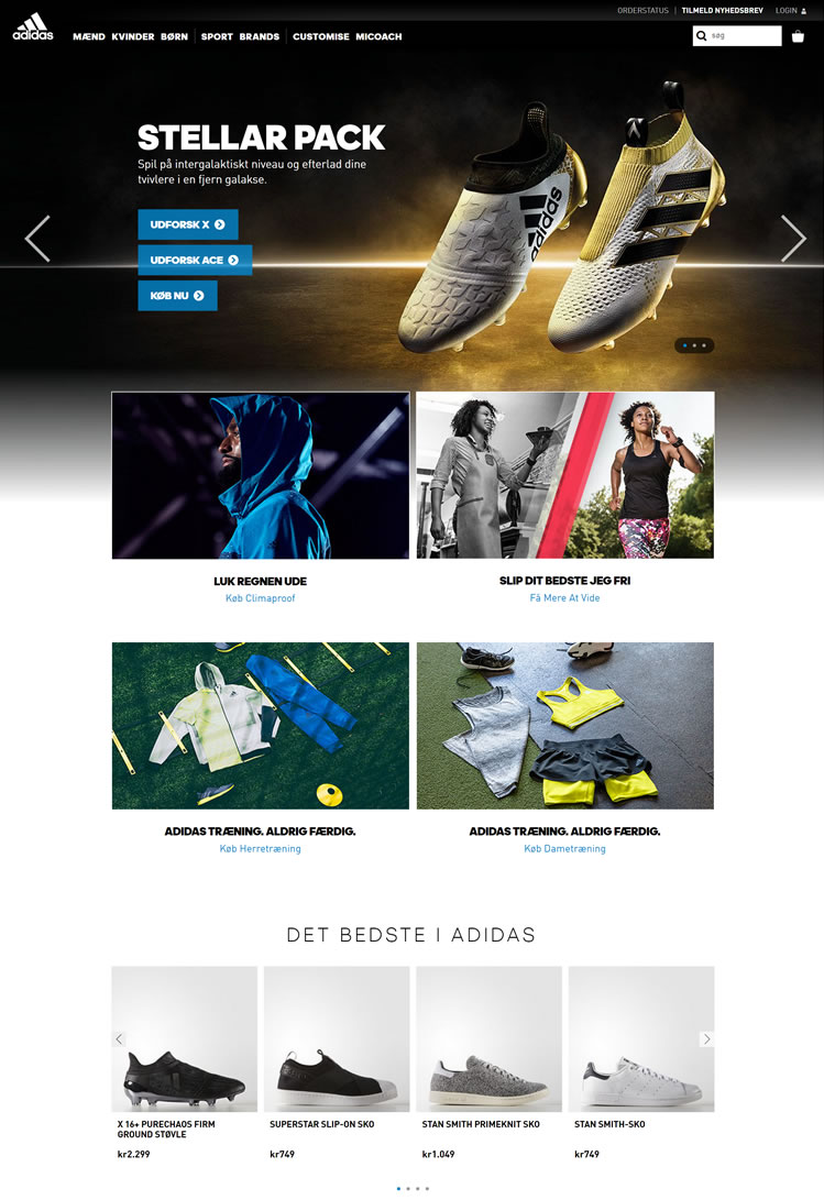阿迪達斯丹麥官網：adidas丹麥 丹麥購物網站 MeetKK-MeetKK