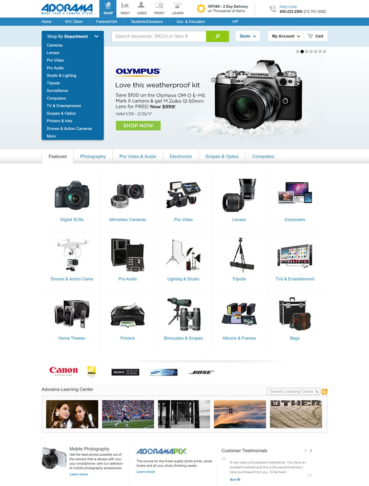 美國知名的攝影器材銷售網站：Adorama 美國購物網站 MeetKK-MeetKK