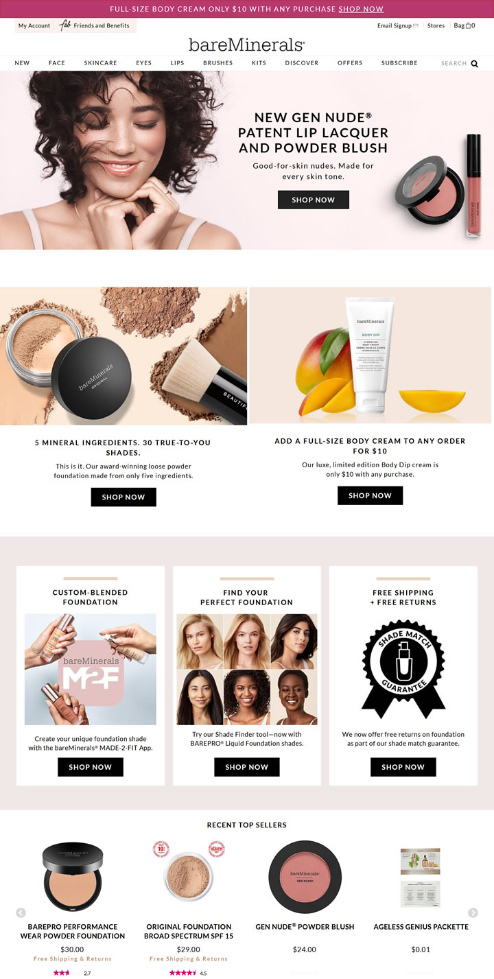 bareMinerals官網：礦物質化妝品和護膚品 美國購物網站 MeetKK-MeetKK