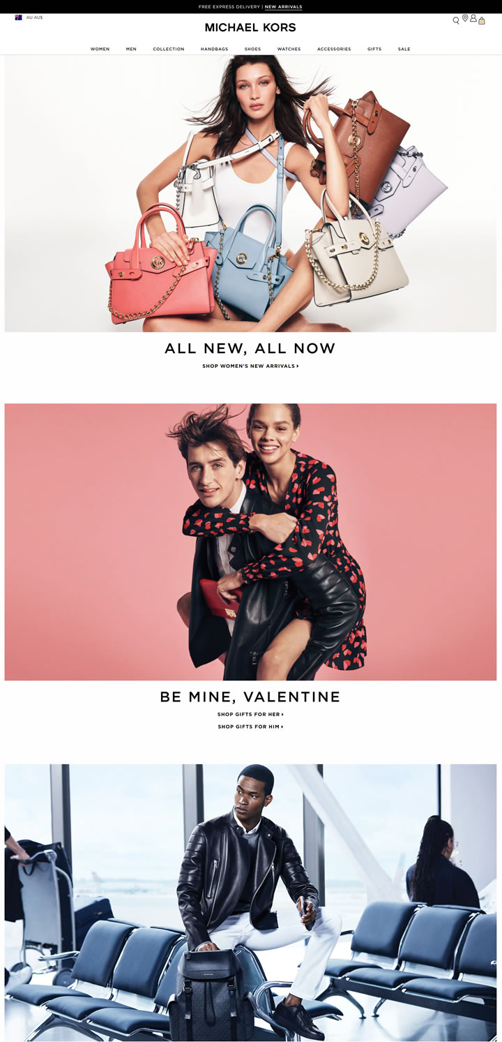 Michael Kors澳大利亞官網：世界知名的奢侈飾品和成衣設計師 澳洲購物網站 MeetKK-MeetKK