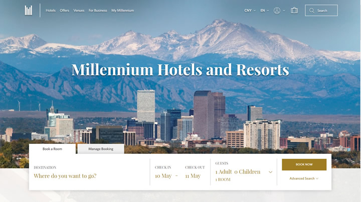 千禧酒店及度假村官方網站：Millennium Hotels and Resorts 美國購物網站 MeetKK-MeetKK