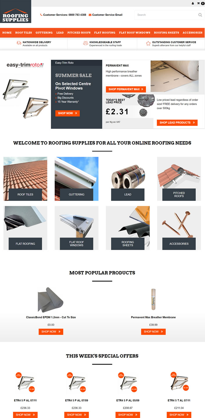英國屋頂用品和材料超市：Roofing Supplies UK 英國購物網站 MeetKK-MeetKK
