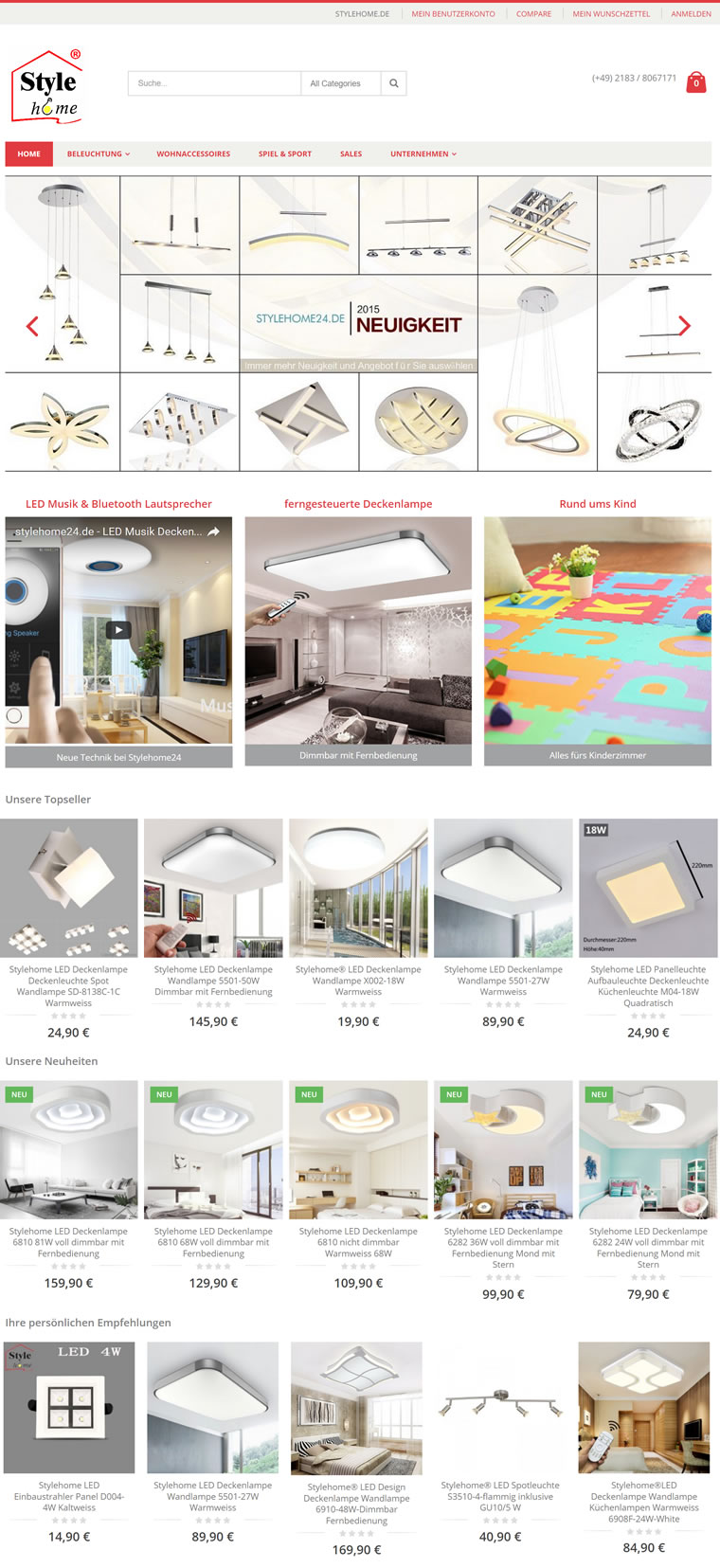 德國低價購買燈具和傢具網站：Style-home.de 德國購物網站 MeetKK-MeetKK