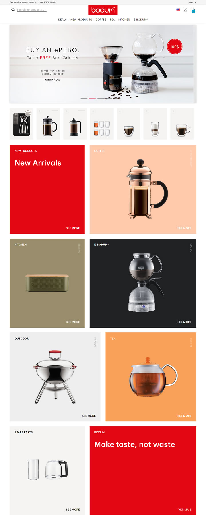 Bodum官網：咖啡和茶壺、玻璃器皿、廚房電器等 丹麥購物網站 MeetKK-MeetKK