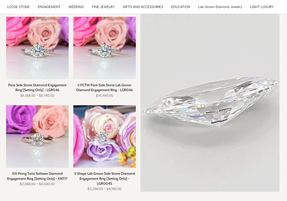 Roselle Jewelry：香港本地珠寶品牌 北美洲 購物網站 MeetKK-MeetKK