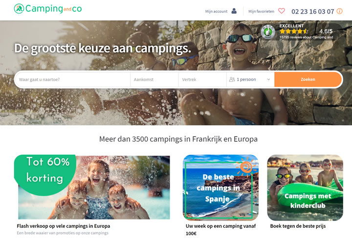 Camping and Co荷蘭：露營地的最大選擇 荷蘭購物網站 MeetKK-MeetKK